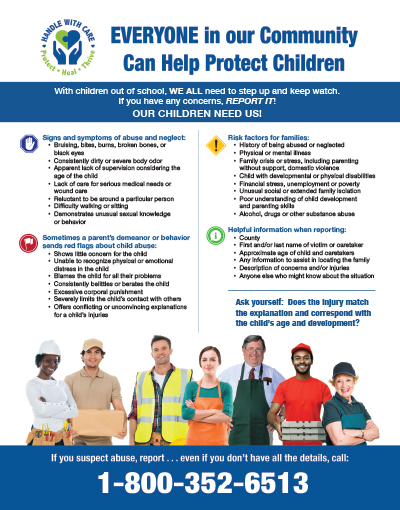 Everyone in our Community Can Help Protect Children screenshot